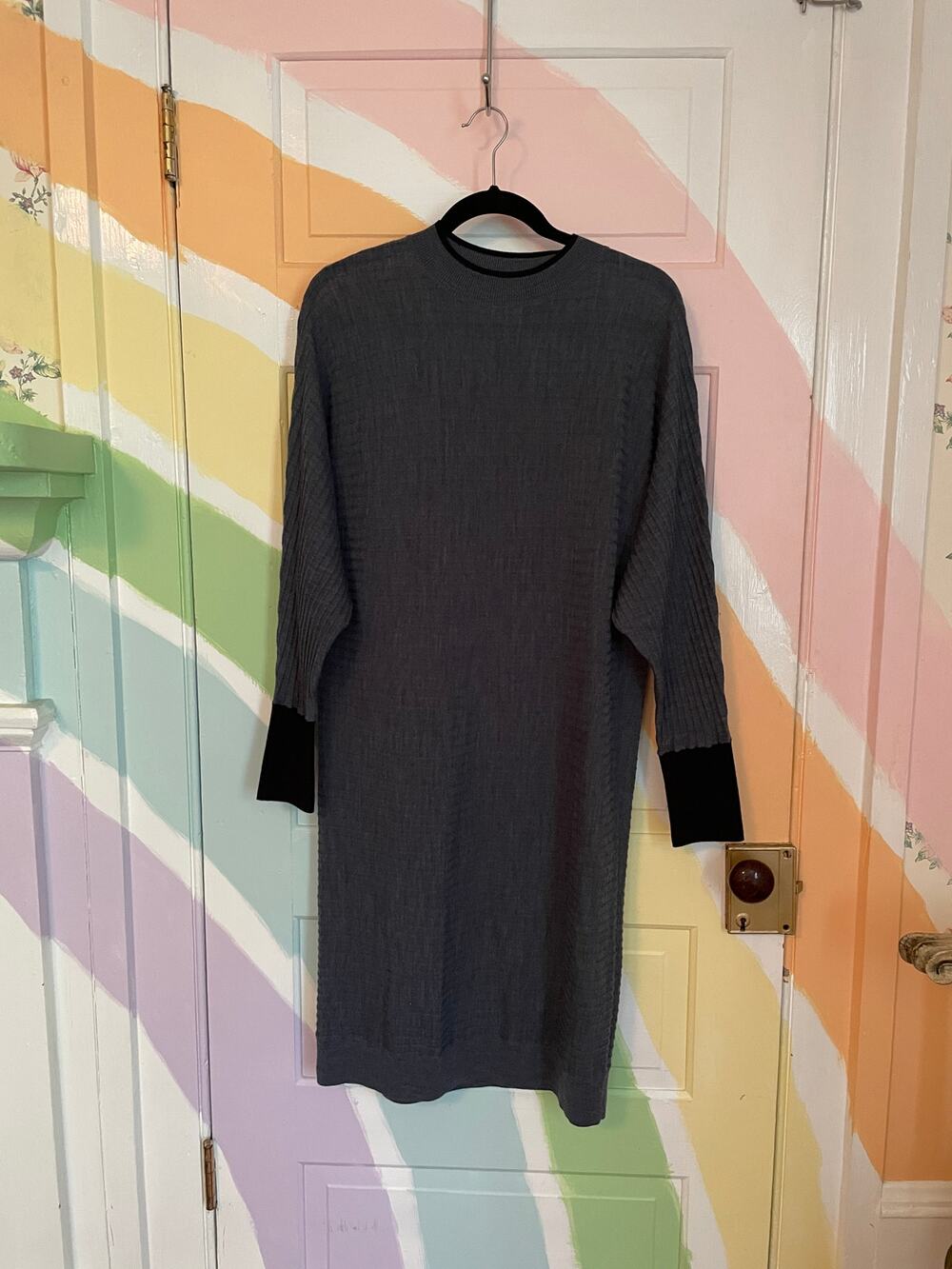 ✨Brora 100% Merino Wool Scottish Sweater Dress Size UK 8–10 / US 4–6